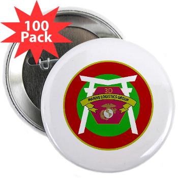 3MLG - M01 - 01 - 3rd Marine Logistics Group - 2.25" Button (100 pack) - Click Image to Close